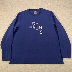 Nike Tottenham Hot Spurs Tech Pack Long Sleeve Crew Top Shirt Blue XL CI9204 429